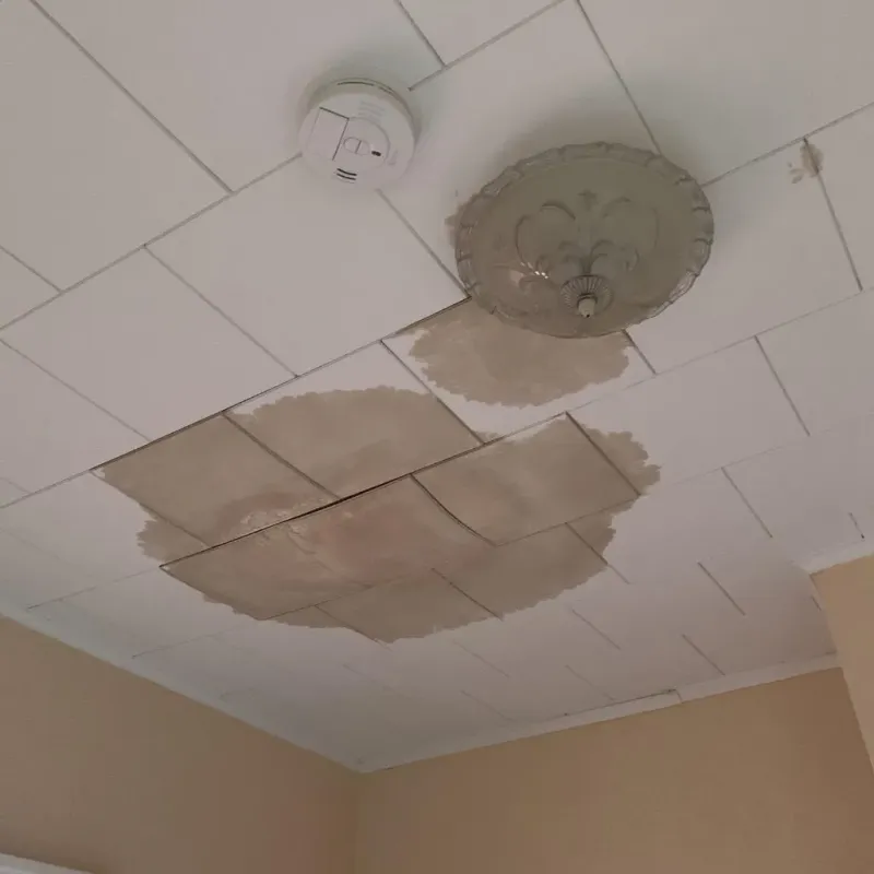 Ceiling Water Damage Repair in Pittston, ME