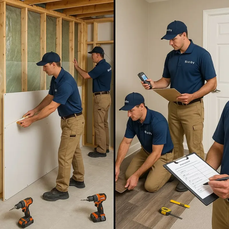 Repairs and Reconstruction process in Pittston, ME