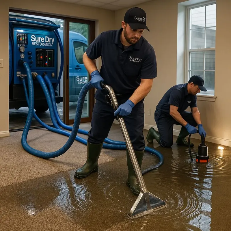 Water Extraction and Removal process in Pittston, ME